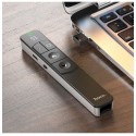 Hoco Laser Pointer & Smart PPT Page Turning Pen, Black - GM202