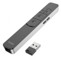Hoco Laser Pointer & Smart PPT Page Turning Pen, Black - GM202