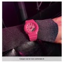 Casio G-Shock Analog-Digital Pink Band Watch for Women - GMA-P2100PP-4ADR