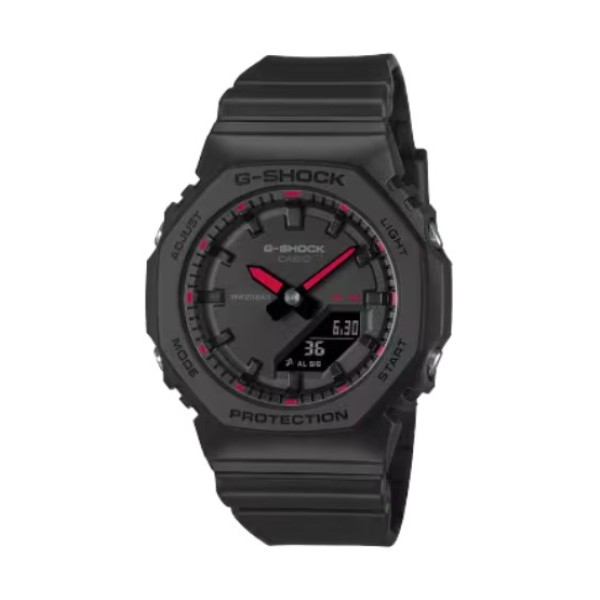 Casio G-Shock Analog-Digital Black Band Watch for Women - GMA-P2100SA-1A1DR