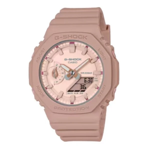 Casio G-Shock Carbon Core Analog-Digital Watch for Women - GMA-S2100NC-4A2DR