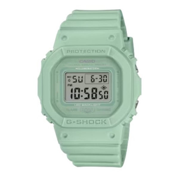 Casio G-Shock Green Band Digital Watch for Women - GMD-S5600BA-3DR