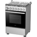 Sharp 4 Burners, Gas Cooker 60x60cm, Stainless Steel - GN-SM6057B-SS3