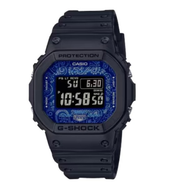 Casio G-Shock Black Band Digital Watch for Men - GW-B5600BP-1DR