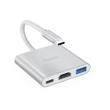 Hoco HUB Converter Type-C to USB3.0 + HDMI + PD - HB14