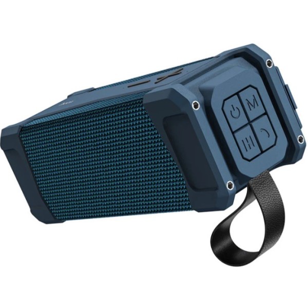 Hoco Magic Sports Bluetooth Speaker, Navy Blue - HC6