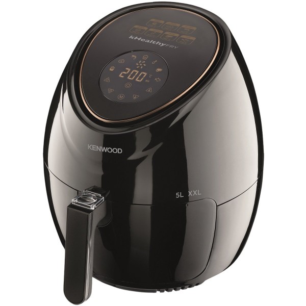Kenwood Digital Air Fryer, 5L, 1500W, Black - HFP52.000BK