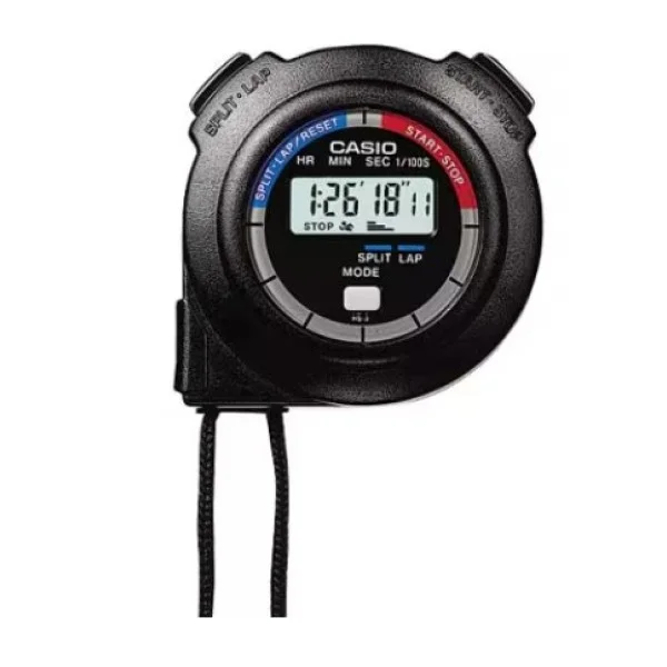 Casio Digital Dial Synthetic Band Stopwatch - HS-3V-1RDT