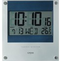 Casio Digital Wall Clock, Silver Blue - ID-11S-2DF