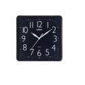 Casio Black Dial Analog Wall Clock, Black - IQ-06-1DF