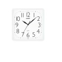 Casio White Dial Analog Wall Clock, White - IQ-06-7DF