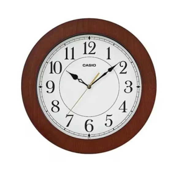 Casio Analog White Dial Wall Clock - IQ-133-5DF