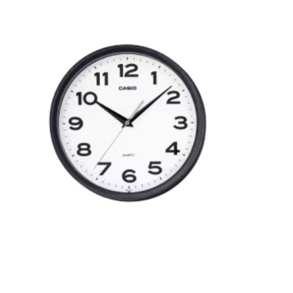 Casio Analog White Dial Wall Clock - IQ-151-1DF