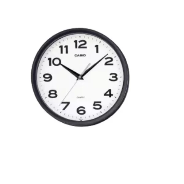 Casio Analog White Dial Wall Clock - IQ-151-1DF