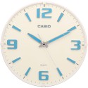 Casio White Dial Analog Wall Clock - IQ-63-7DF