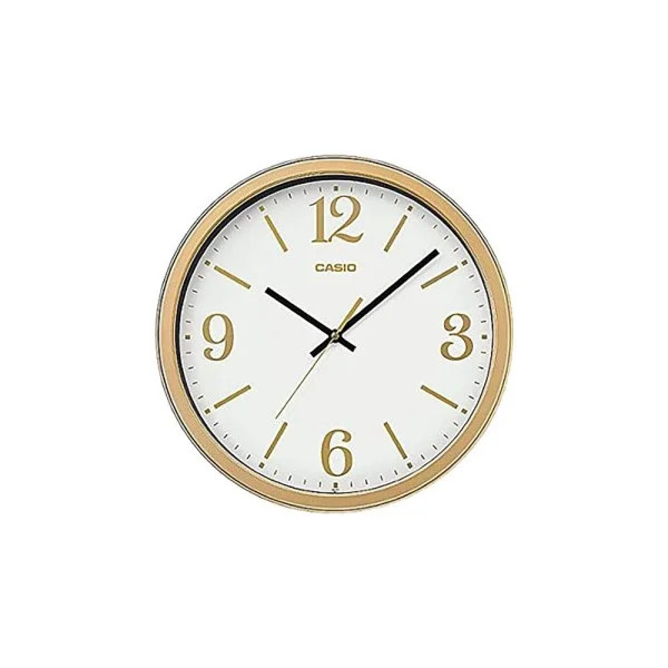 Casio Round Resin Analog Wall Clock - IQ-71-9DF