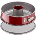 Tefal Delibake Red Carbon Steel Springform Savarin 27cm - J1642814