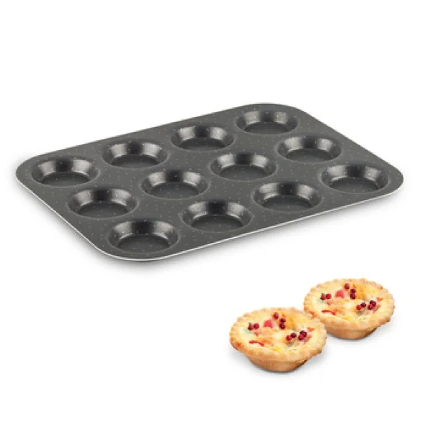 Tefal Perfectbake Mini-Tartlets 12 Holes 30x23cm - J5542802