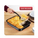 Tefal Black Stone Rectangular Oven Dish, 22 x 29cm - J5584683