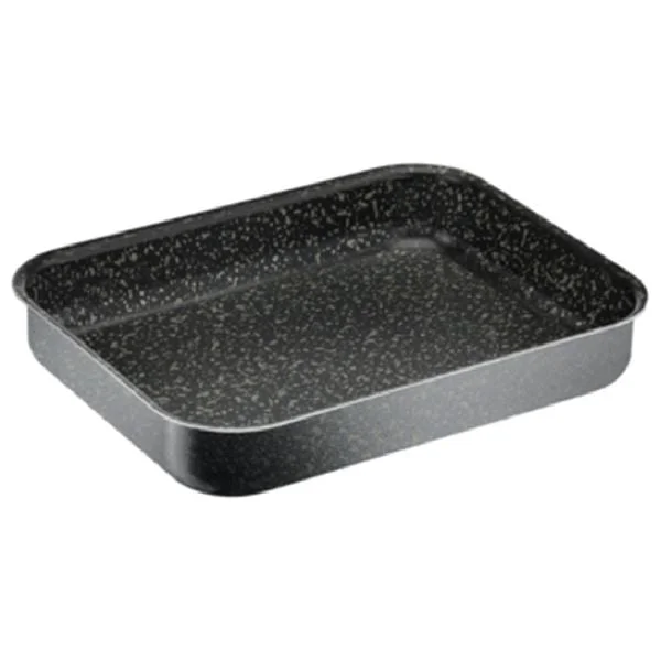Tefal Black Stone Rectangular Oven Dish, 22 x 29cm - J5584683