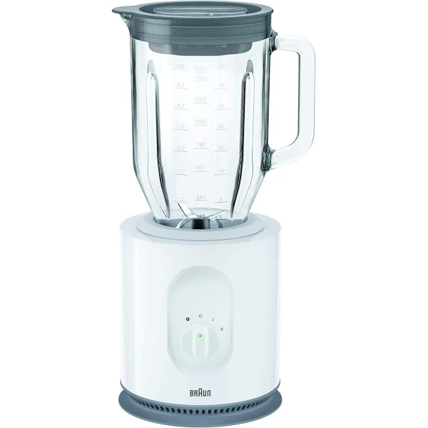 Braun Identity Collection Jug Blender, 900 Watt, White - JB5050WH