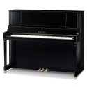 KAWAI Upright Piano with Bench, Black - K-400 M/PEP