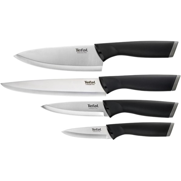 Tefal Comfort Paring Knife Set, 4 Pieces - K221S475