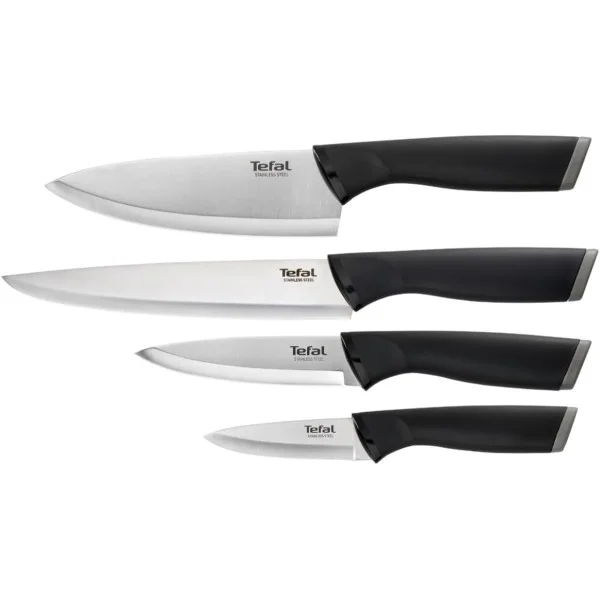 Tefal Comfort Paring Knife Set, 4 Pieces - K221S475