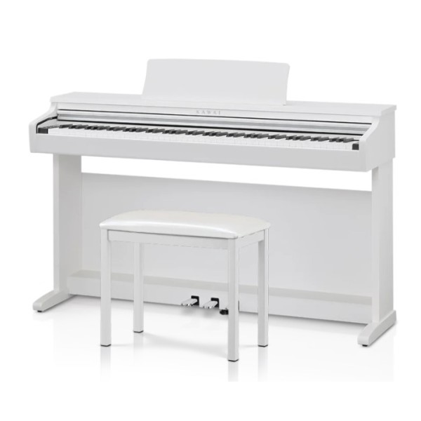 Kawai Digital Piano with Bench, White - KDP120-W