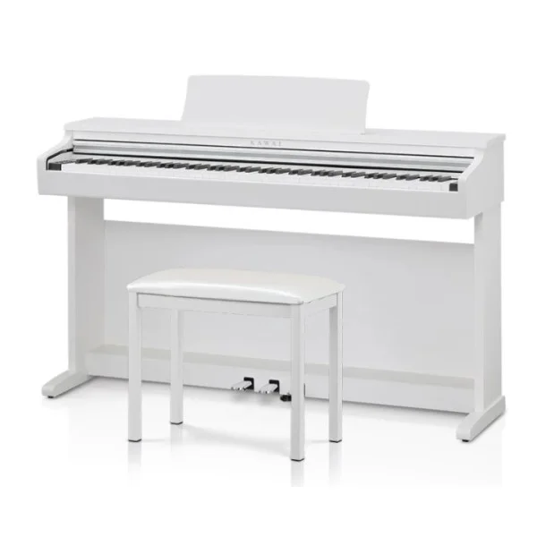 Kawai Digital Piano with Bench, White - KDP120-W