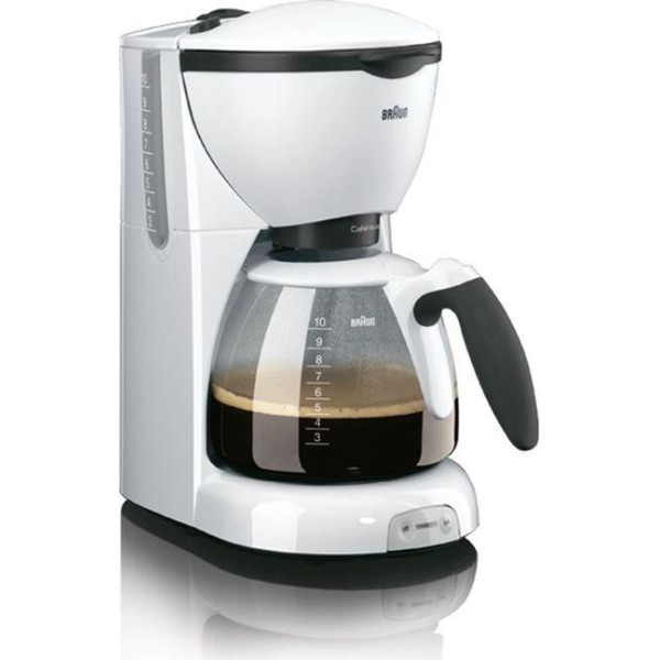 Braun CafÃHouse Pure Aroma Drip Coffee Maker, White - KF520