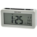 Rhythm Digital Alarm Clock, White - LCT102NR03