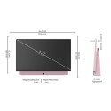 Skyworth 24 Inch LED FHD Android Portable TV, Pink - LED-24LP60G-P