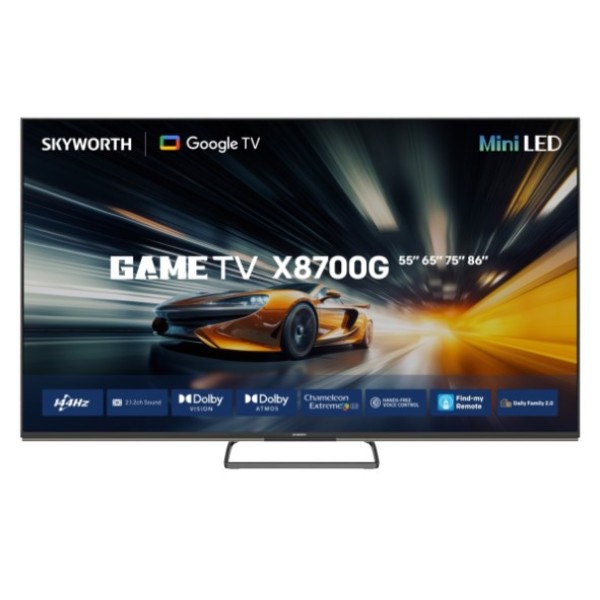 Skyworth 75-inch Mini LED UHD-4K Android TV - LED-75X8700G