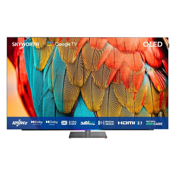Skyworth 77-inch 4K OLED Smart Google TV - LED-77SXF9850