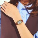 Casio Analog Casual Leather Watch for Women - LTP-1234GLL-7ADF