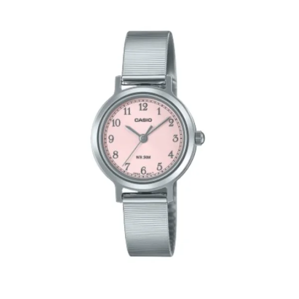 Casio Analog Casual Stainless-Steel Watch for Women - LTP-B170D-4BVDF