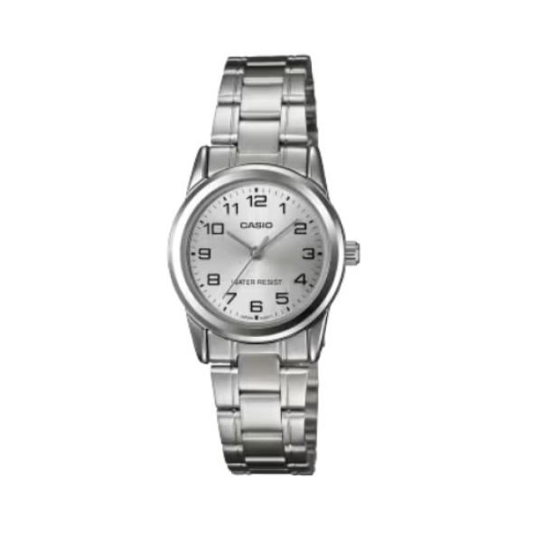 Casio Casual Stainless-Steel Analog Watch for Women - LTP-V001D-7BUDF