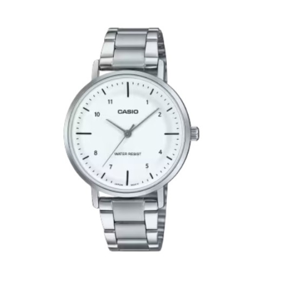 Casio Casual Analog Stainless Steel Watch for Women - LTP-VT03D-7BDF