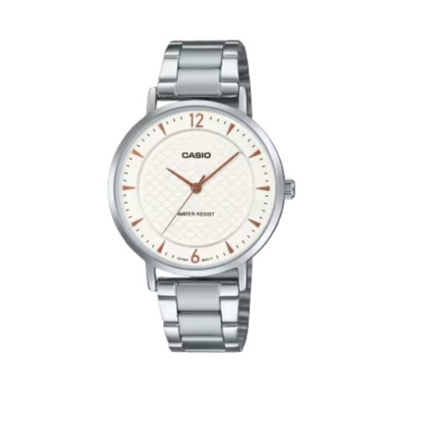 Casio Casual Stainless-Steel Watch for Women - LTP-VT04D-7ADF