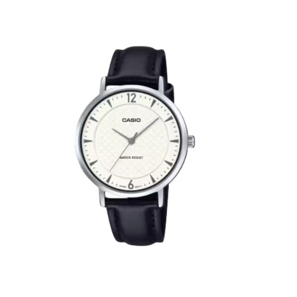 Casio Casual Leather Band Watch for Women - LTP-VT04L-7A2DF