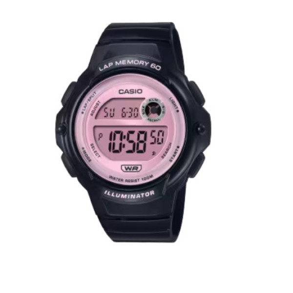 Casio Casual Resin Digital Watch for Unisex - LWS-1200H-1A2VDF