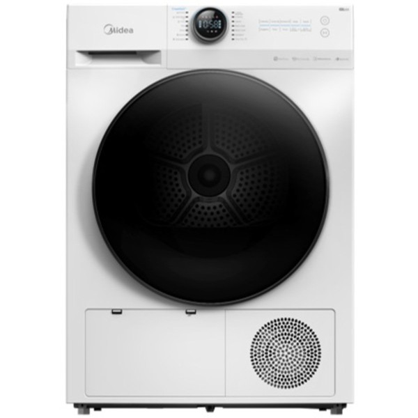 Midea Front Load Condenser Dryer 8kg, White - MD200H80WB/W-KW