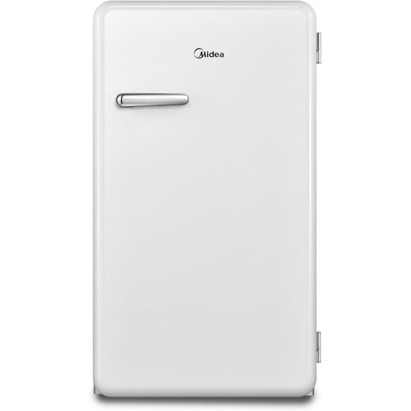 Midea Single Door Refrigerator 142 Liters 5 CFT, White - MDRD142SLE01AE