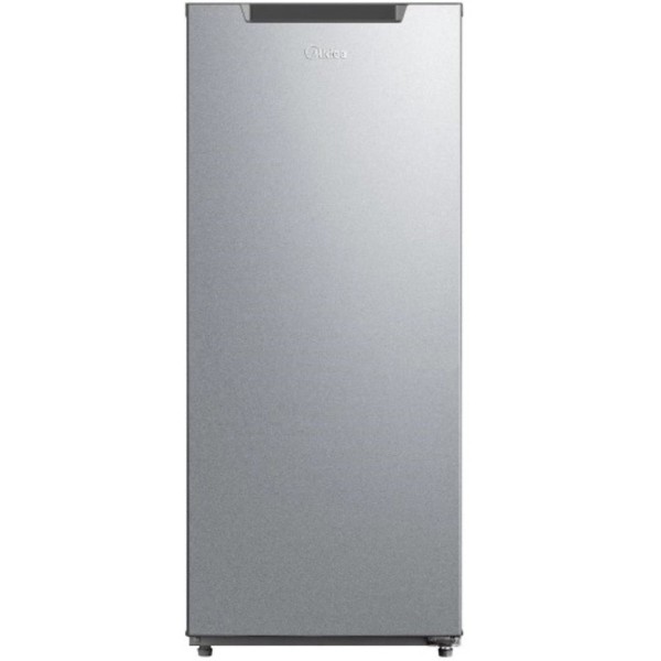 Midea Single Door Refrigerator 268 Liters 9.5 CFT, Crystal Silver - MDRD268FEE50AE