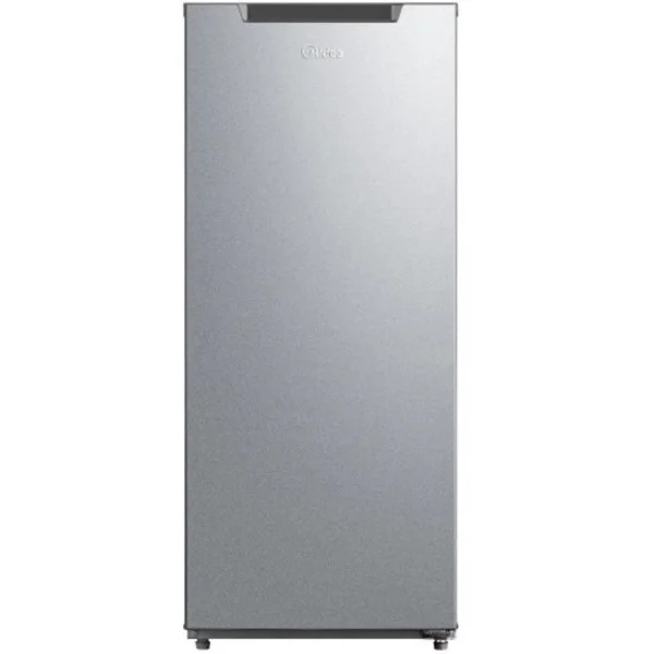 Midea Single Door Refrigerator 268 Liters 9.5 CFT, Crystal Silver - MDRD268FEE50AE