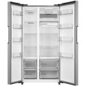Midea Side by Side Refrigerator 791 Liters 27.9 CFT, Bru Steel - MDRS791MIE46AE