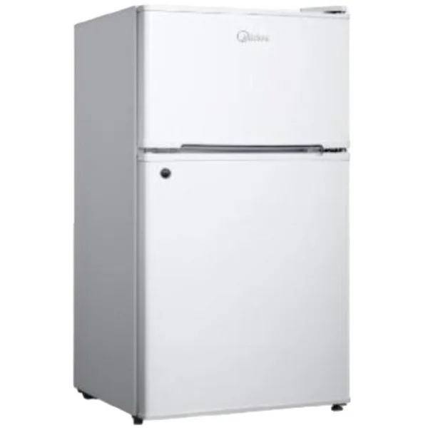 Midea Top Mount Freezer Refrigerator 134 Liters 4.7 CFT, White - MDRT134FGE01AE