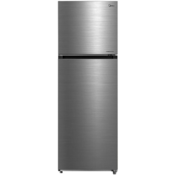 Midea Top Mount Freezer Refrigerator 489 Liters 17.2 CFT, Bru Steel - MDRT489MTE46AE