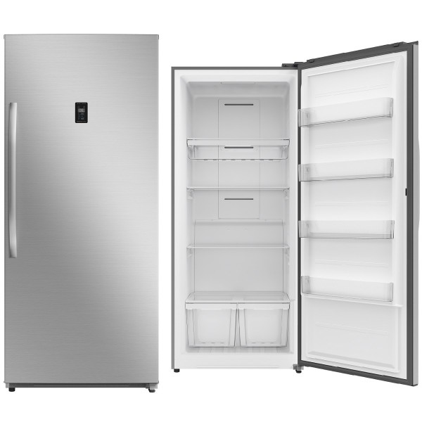 Midea Upright Freezer Refrigerator 793 Liters 28 CFT, Bru Steel - MDRU793FGE46RAE